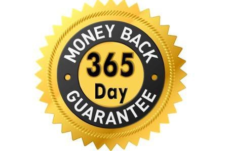 ElectroSlim full refund guarantee within 365 days of order